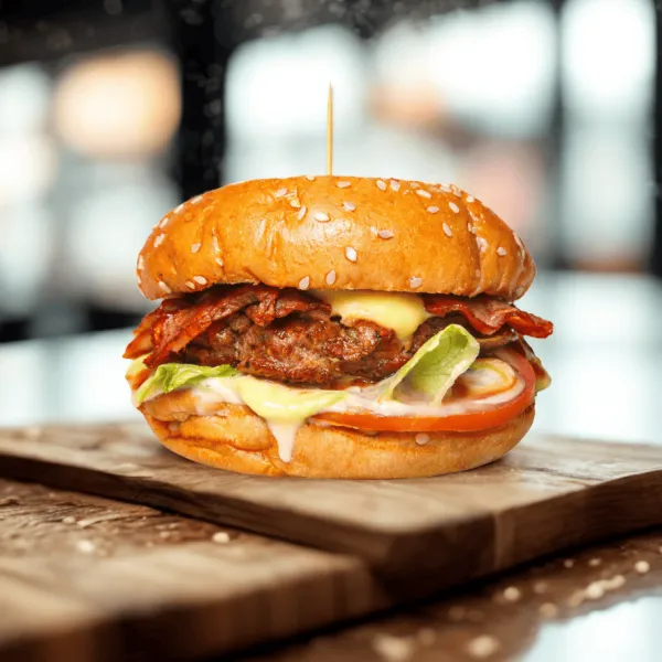 HAMBURGUESA CLASICA