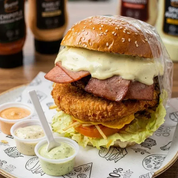 HAMBURGUESA MIXTA